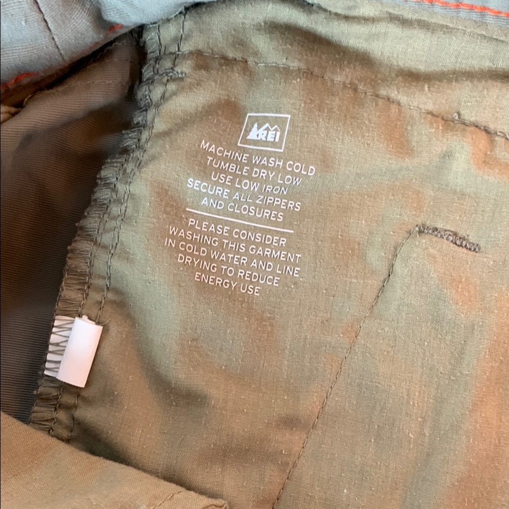 REI Men's Green Casual Pants 34x32 - Picture 7 of 9
